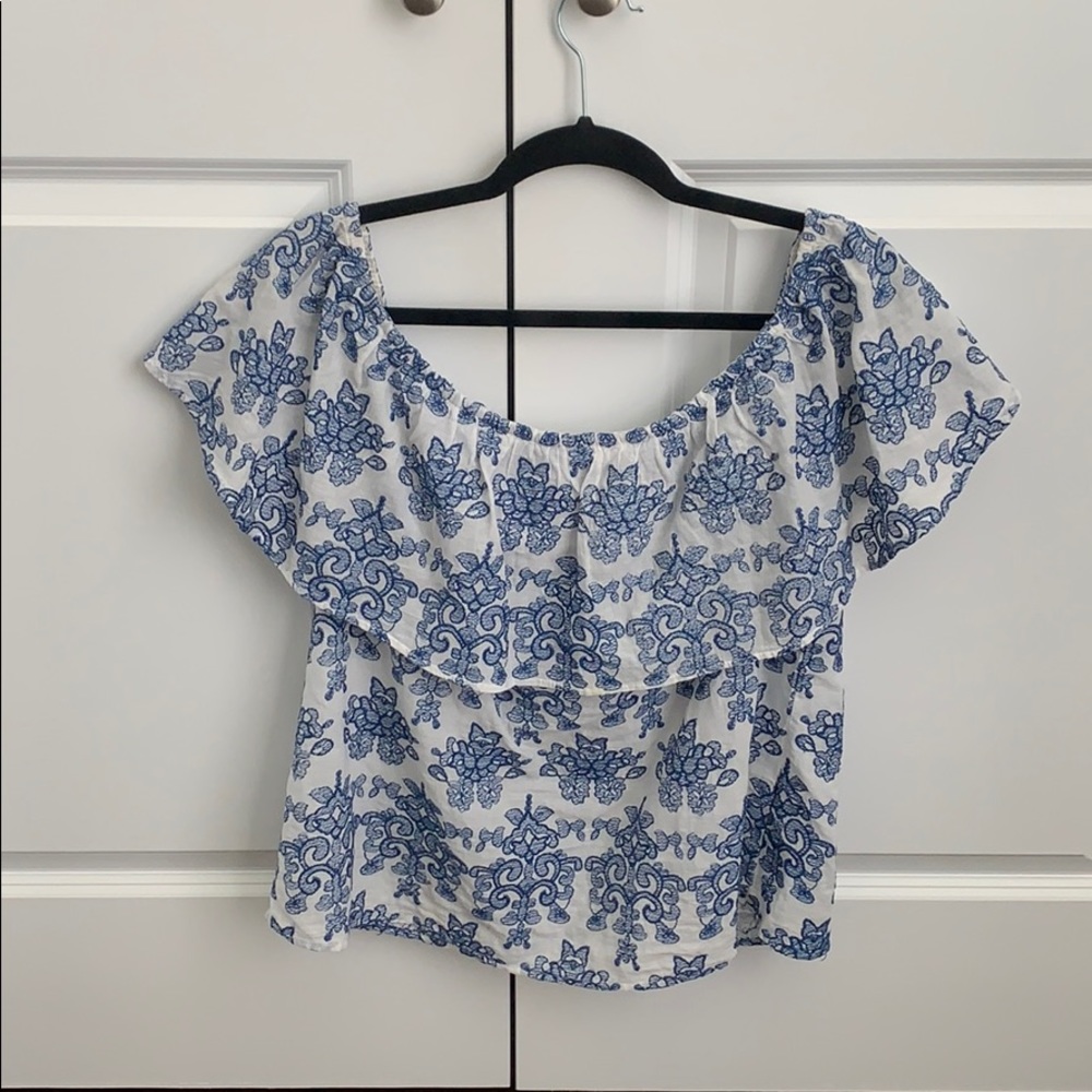 Off the shoulder Adiva top